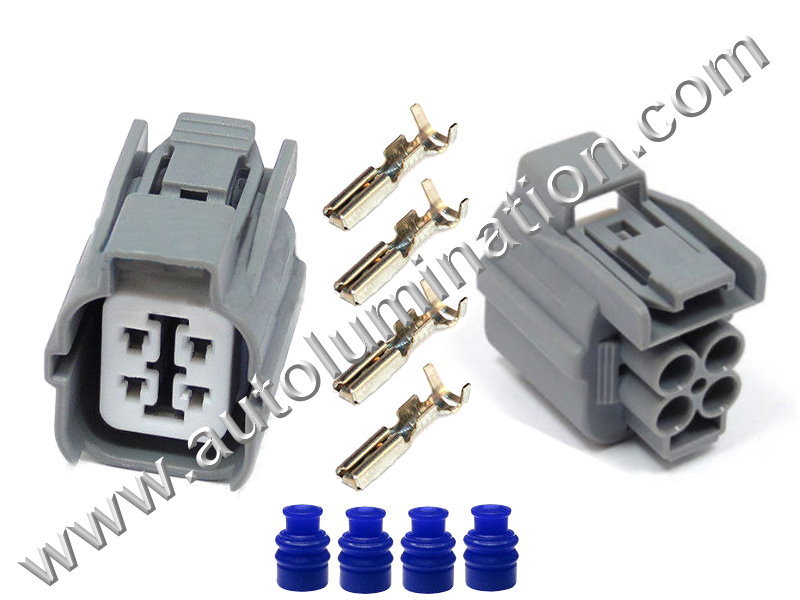 Connector Kit,,,,Sumitomo,HW090,A51B4,CE4032F,6189-0132,,,Oxygen O2 Sensor,,,Honda, Acura, Toyota, Lexus