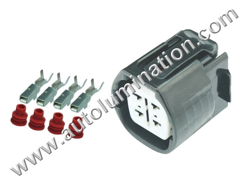 Connector Kit,4wirepig0071,,,Sumitomo,TS090,Y56A4,CE4000,6189-0694, 90980-11964 ,ckk7046e-2.2-21,,Nippon Denso,,Alternator,Generator,Honda, Lexus,Scion,Toyota, Mitsubishi