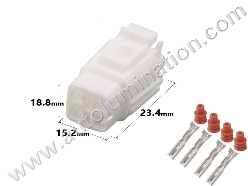 Connector Kit,,,,Sumitomo,MT090,Y69C4,CE4007F,6180-4771,,CKK7041B-2.0-21,,Turn Signal,Running Light,Daytime Running,Lexus, Toyota, Subaru