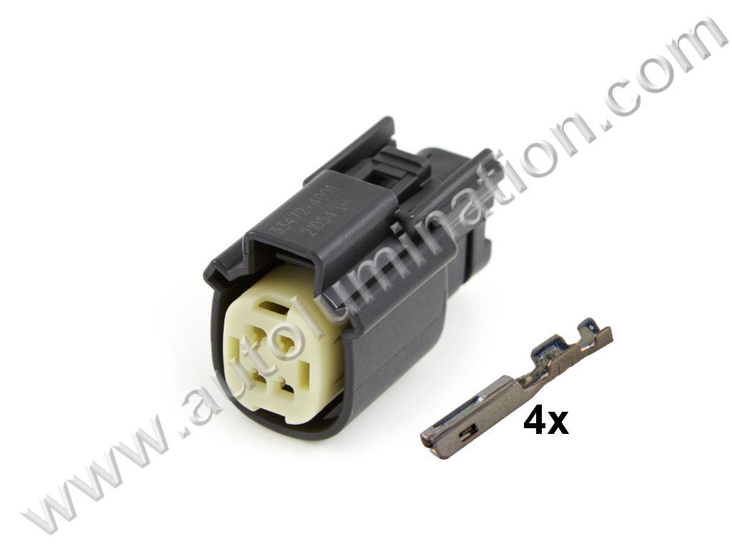 Connector Kit,,,,Molex,MX150,B63A4,CE4066F,33472-4001,33472-4002,33472-0401,33472-0402,,Tail Light,Turn Signal,Daytime Running,Fog Lamp,Ford, Lincoln, Chevy. Buick, Tesla