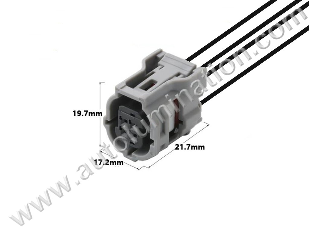 Pigtail Connector with Wires,,,,Sumitomo,,Y72B4,,6189-1231, 90980-12495,,Battery Sensor,Camera,Power Steering,,Toyota,Lexus,Nissan,Infinity
