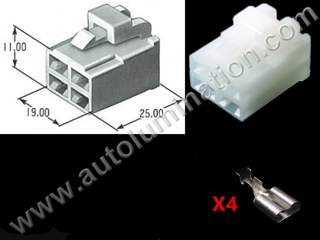 Connector Kit,Relay0006,,,Yazaki,,,CE4250F,7123-2446,,,Relay,,,,