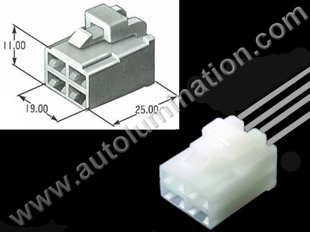Pigtail Connector with Wires,Relay0006,,,Yazaki,,,CE4250F,7123-2446,,,Relay,,,,