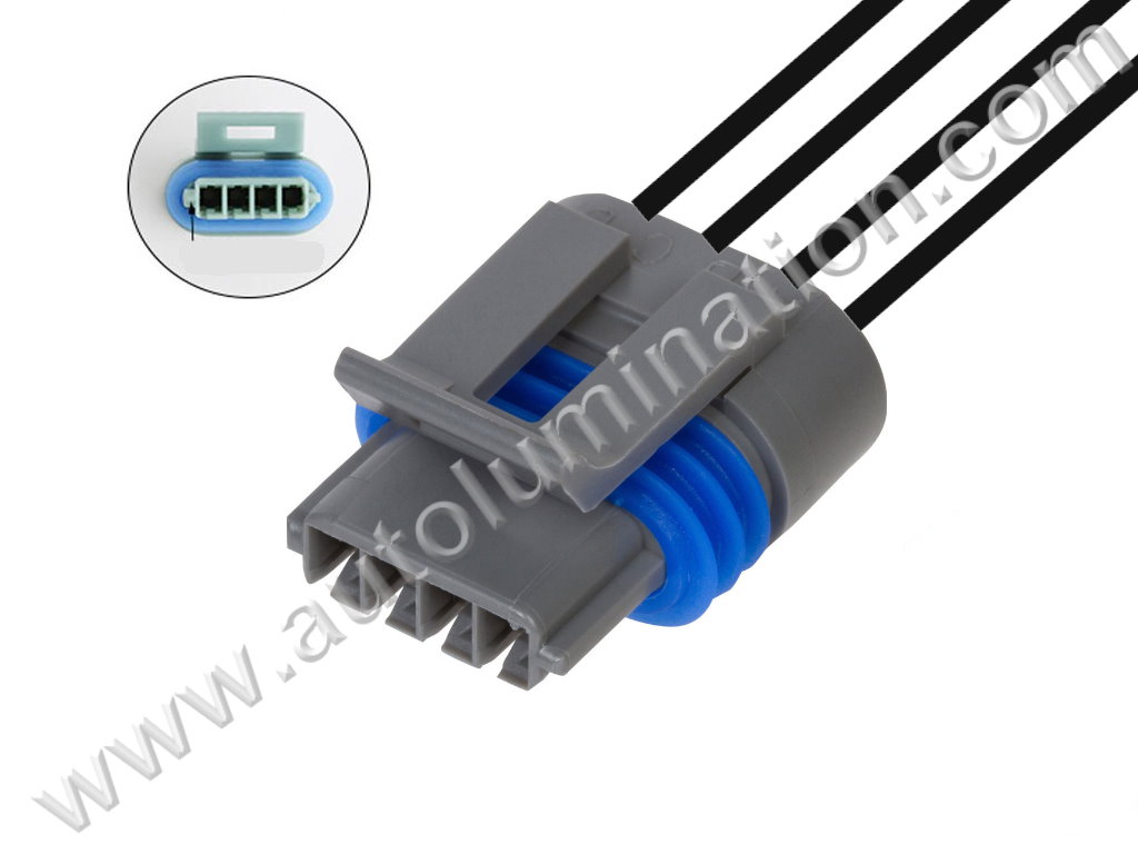 Pigtail Connector with Wires,7043A-1.5-21,,,,,,CE4457,12162833, 12162834,CKK7043A-1.5-21,,GM