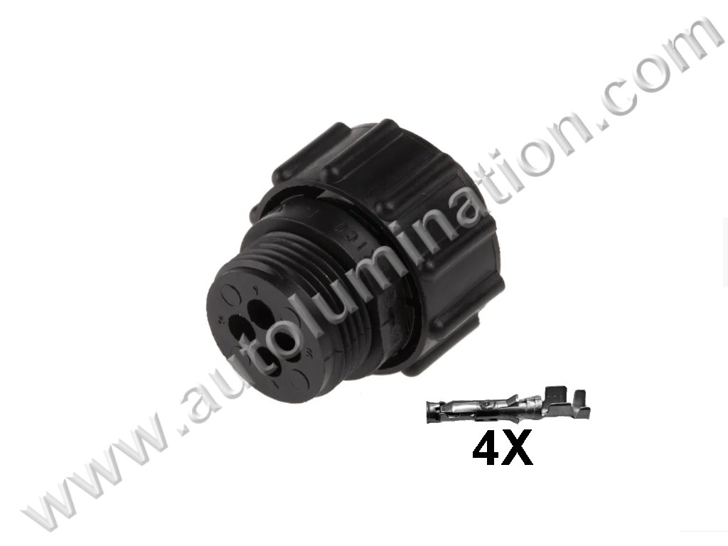 Connector Kit,P49-B3,,,Amp, Tyco,CPC, Circular,,,206060-1,,,