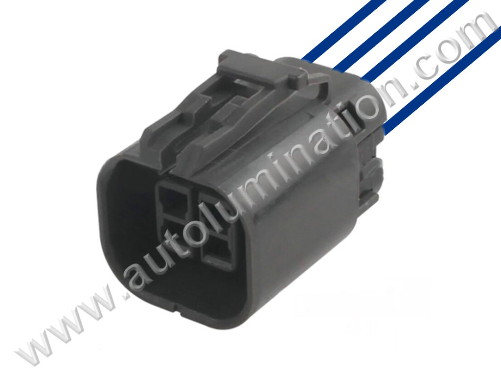Pigtail Connector with Wires,,,,Yazaki,,CE4153F,CE4153F,7223-1844-40, S13 SR20DET IAC FICD,,IAC,Idle Air Control,,,Nissan, Infinity