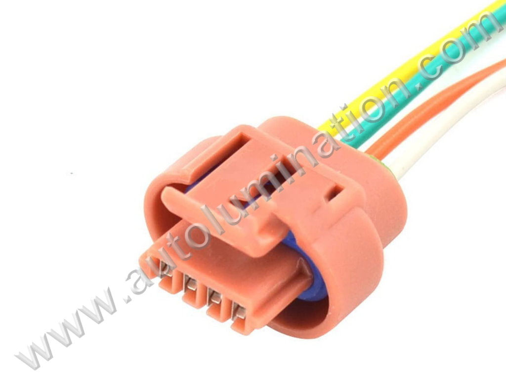 Pigtail Connector with Wires,4Wirepig0001,,,Delphi,Metripack-150,,,12162859,,Ignition coil, high pressure bag,,,,GM, Buick, Chevrolet, Chrysler, Nissan