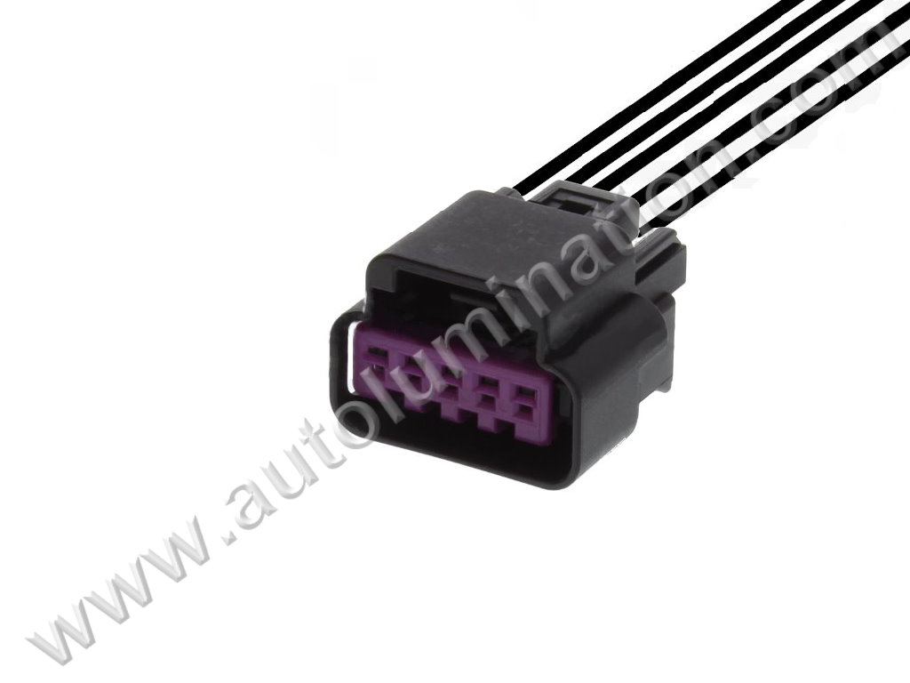 Pigtail Connector with Wires,Female,F5-007,,Aptiv, Delphi,R27C2,,,,,Heated Switch ,,,,GM, GMC,Chevy