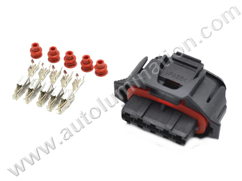 Connector Kit,Female,F5-011,5wirepig0017,Bosch,L85C5,,,,,MAF, Mass Air Flow Position Sensor,BSK Oxygen Sensor,,,GM, Hyundai