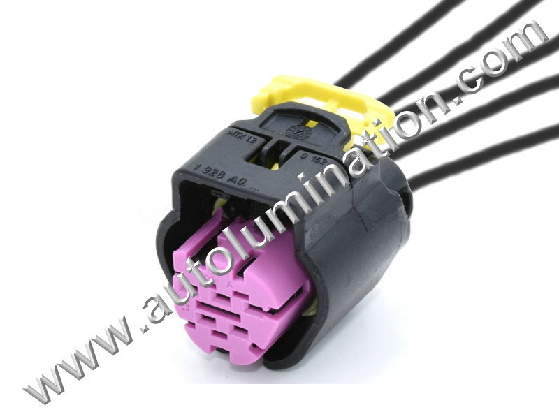 Pigtail Connector with Wires,Female,F5-015,,Bosch,H55A5,,,,,Flowmeter Sensor,MAF, Mass Air Flow Position Sensor,Ignition,,VW, Audi, GM