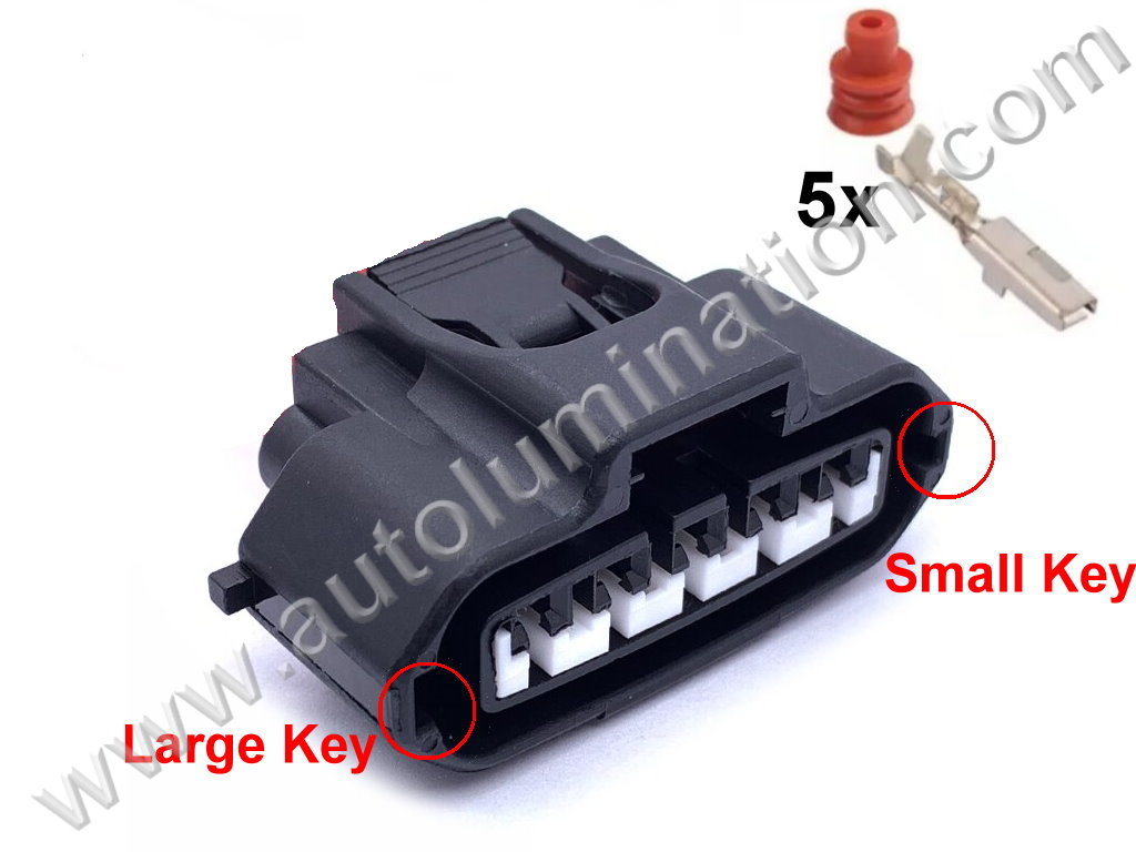 Connector Kit,Female,F5-019,410pin5007,Yazaki,,,,,,Windshield Wiper Motor,Throttle Pedal Position Sensor,MAF, Mass Air Flow Position Sensor,,Toyota, Lexus, GM