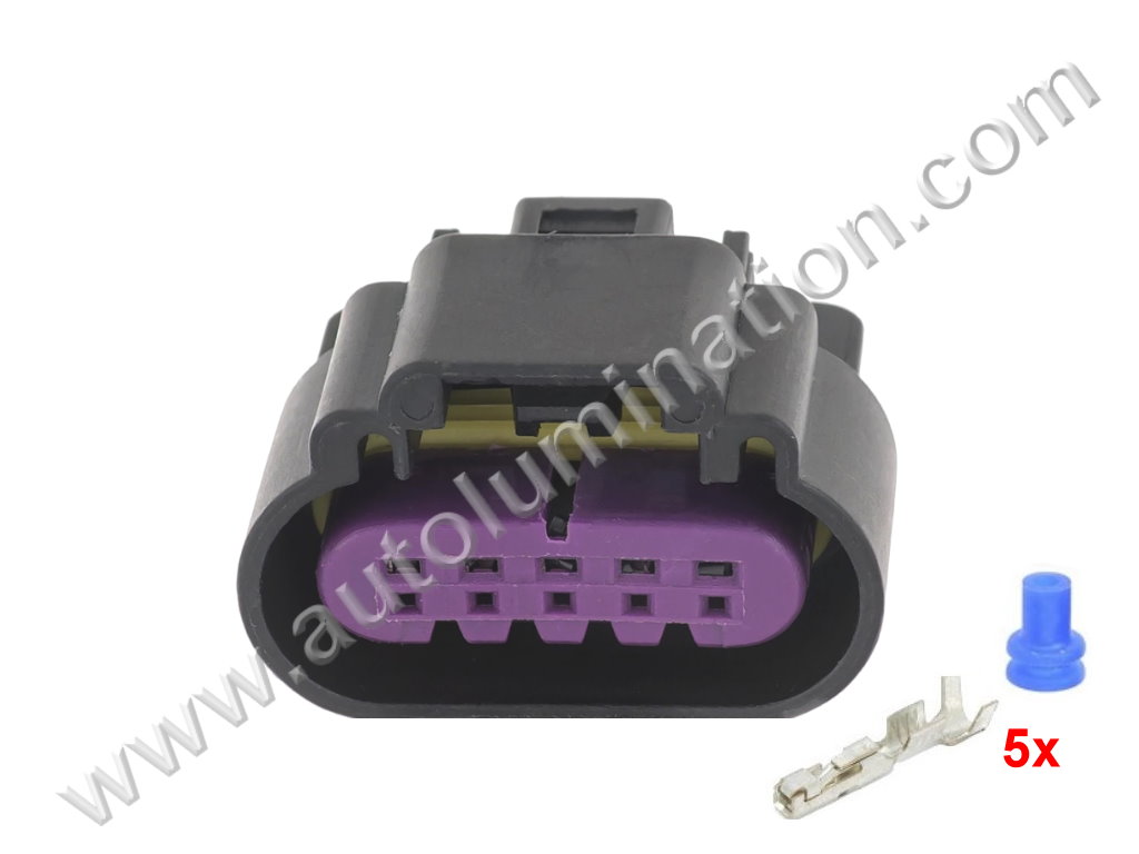 Connector Kit,F5-021,PT2832,,AC Delco,,R43A5,,,,F5-021,5 Pin Connector,MAF, Mass Air Flow,,,,GM,MAF, Mass Air Flow,,,,MAF, Mass Air Flow,,GM,