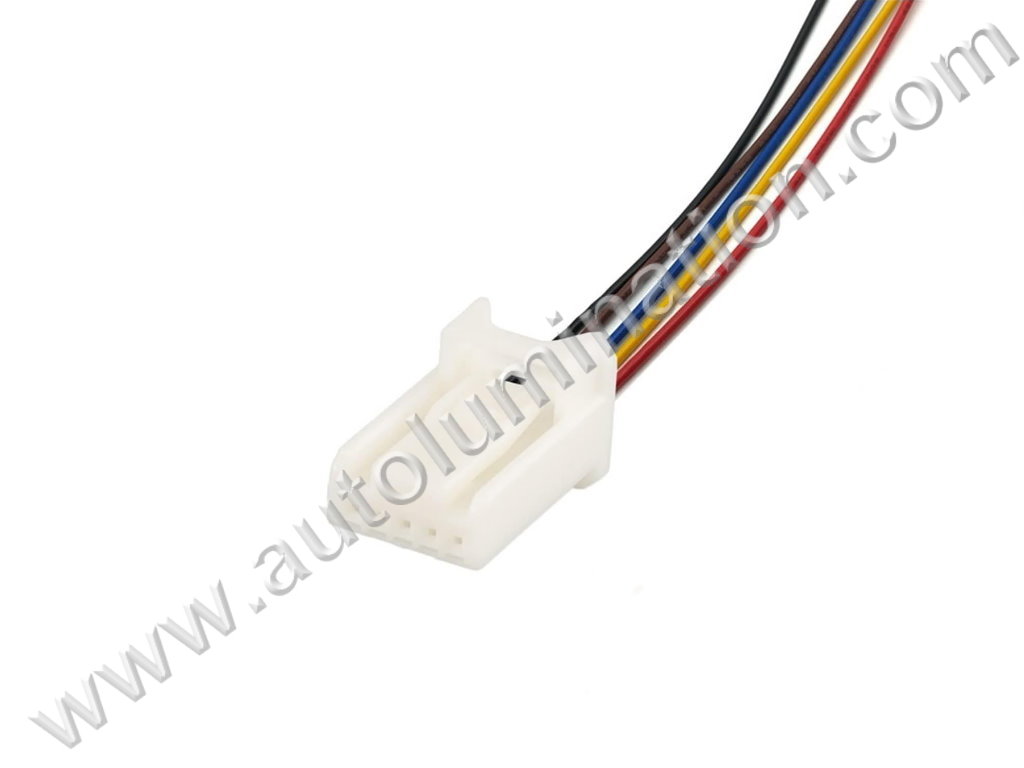 Pigtail Connector with Wires,F5-023,,,Sumitomo,,,,,,F5-023,5 Pin Connector,Headlight Brightness Adjuster,,,,Toyota, Lexus, Honda,Headlight Brightness Adjuster,,,,Headlight Brightness Adjuster,,Toyota, Lexus, Honda,