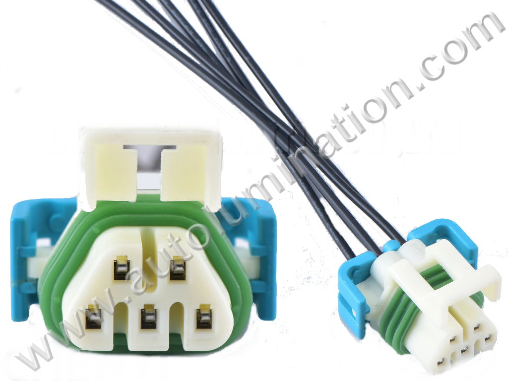 Pigtail Connector with Wires,,F5-025,,Delphi,H73B5,CE5014F,,,,Oxygen O2 Sensor,Brake Lamp Switch,,,