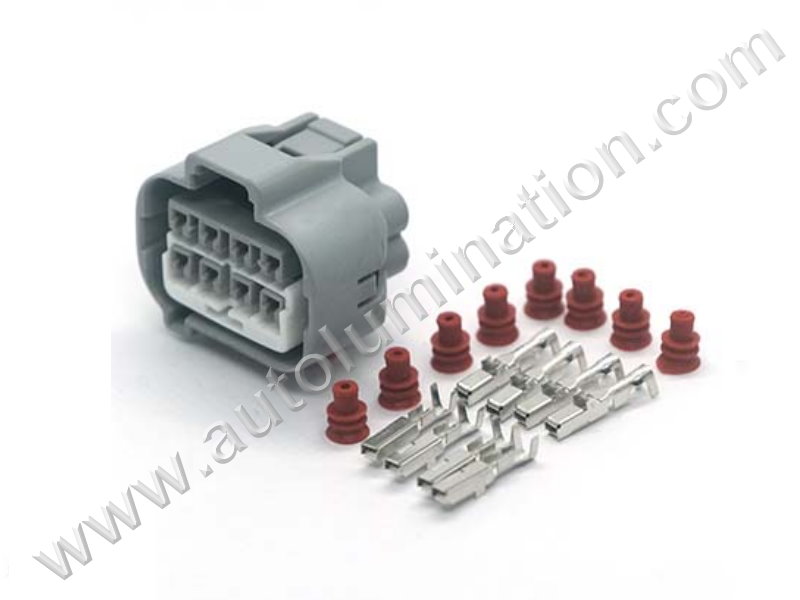 Connector Kit,,,,Yazaki,,,,90980-10897,,Headlight,Headlamp,,,Toyota, Lexus, Honda, Acura