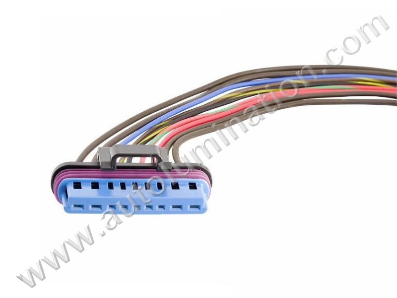 Pigtail Connector with Wires,,,,Motorcraft,,,,WPT-886, 7U2Z-14S411-AA,,Fuel Injector,Electronic Brake,7.3L Ford Diesel 97-03 Valve Cover Glow Plug Injector,,Ford