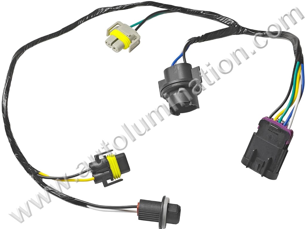 Harness,lamp0116,,,AC Delco,2008-2012 Chevrolet Malibu Headlamp Harness,Autolumination-Lamp0116,,15930264