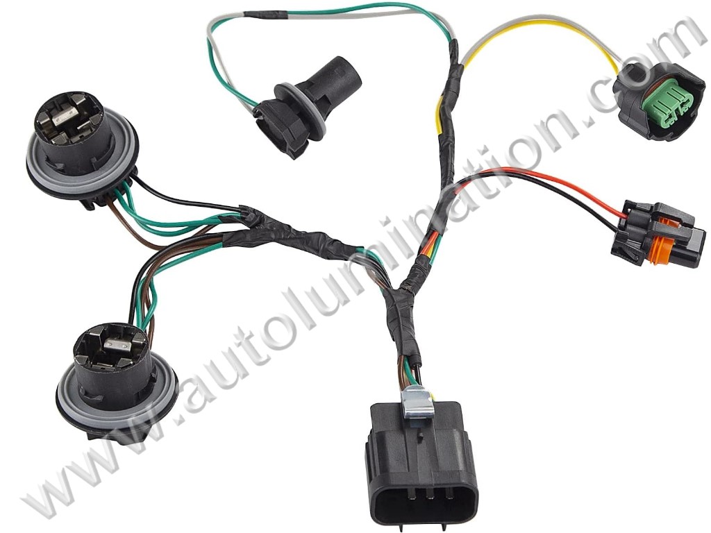 Harness,lamp0122,,,AC Delco,2007-2013 GMC Sierra 1500 2500 3500 Head Light Harness,Autolumination-Lamp0122,,15841610,1584-1610