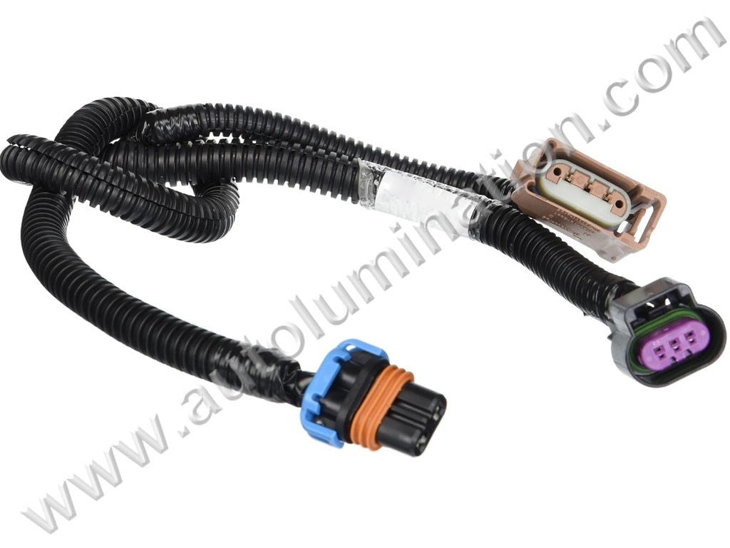 Harness,lamp0096,,,AC Delco,07-14 Escalade Suburban Fog Driving Light Lamp Harness ,Autolumination-Lamp0096,,15789983