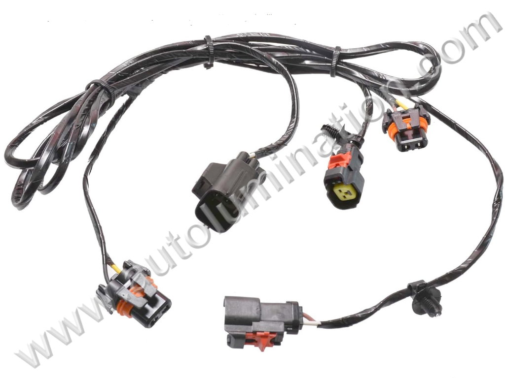 Harness,lamp0118,,,Mopar,2005-2010 Chrysler 300 Fog Light Lamp Harness,Autolumination-Lamp0118,,05059136AB