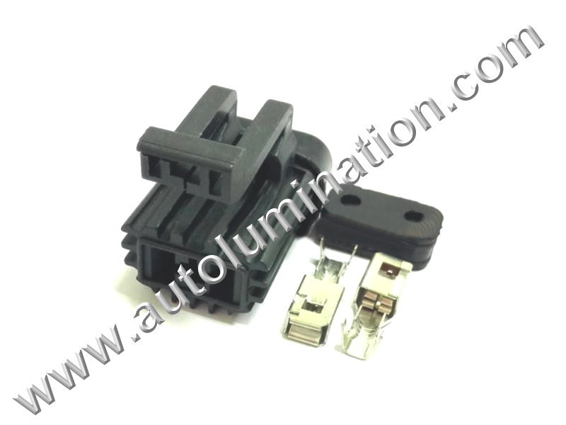Pigtail Connector 2 Pin,,,,,,B43C2,,,WPT-104, 1U2Z-14S411-CA, WPT-861, 5U2Z-14S411-VA,,Heater,Radiator cooling fan,,,Heater,Ford