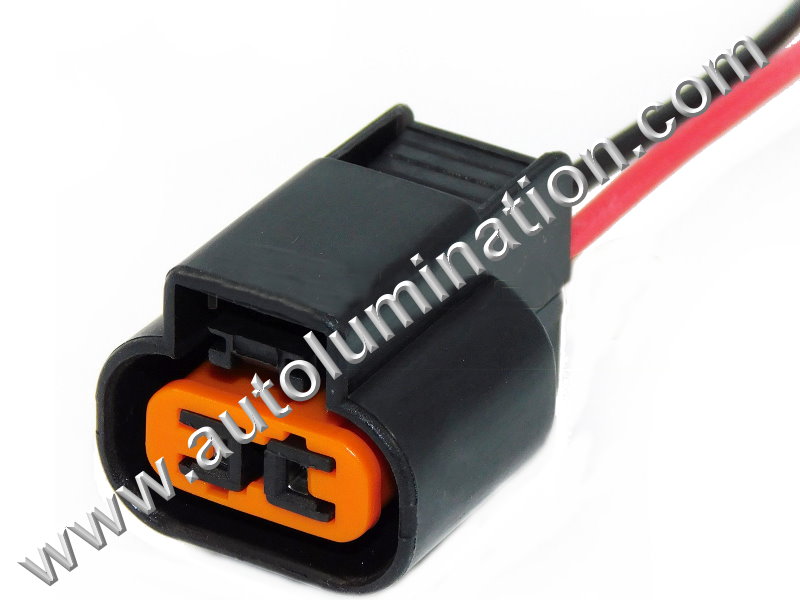 2 pin connector For Fuel Pump Resistor, EGR Temp Sensor, Windshield Washer Level Sensor