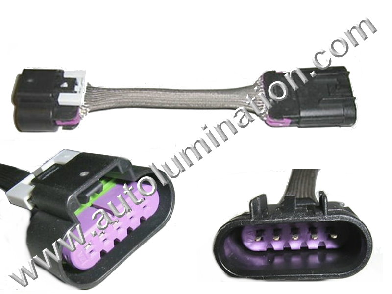 thumbnail image 2 of 3 Wire To 5 Wire LS3 Blade Style MAF Harness Adapter - Hawks 2 of 9