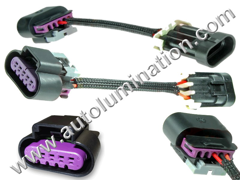 GM LS7  LS3 3 wire To 5 Wire Maf Adaptor Harness