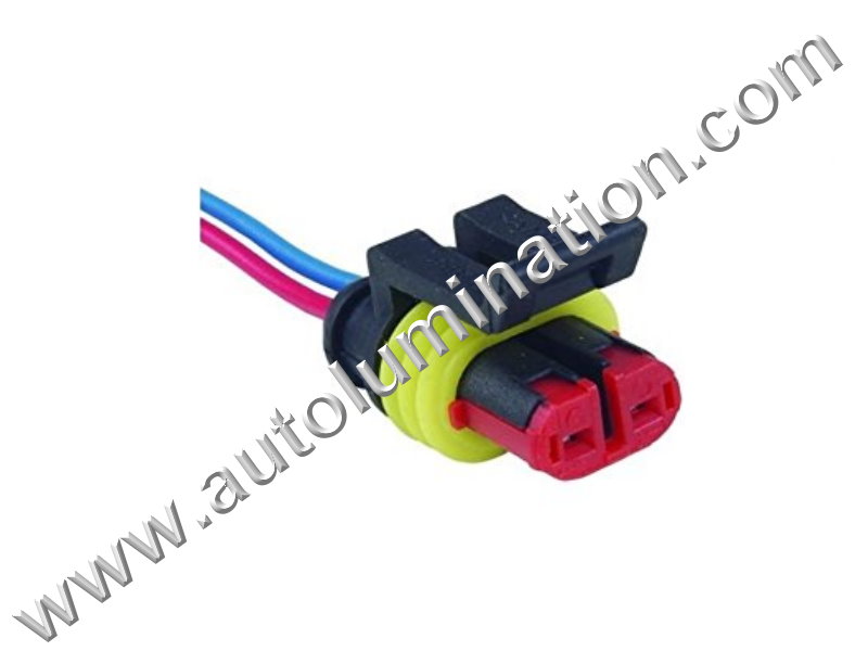GM Connector Fit Coolant Sensor Washer Fuel Pump Coil Headlight PT1780 88988136 8