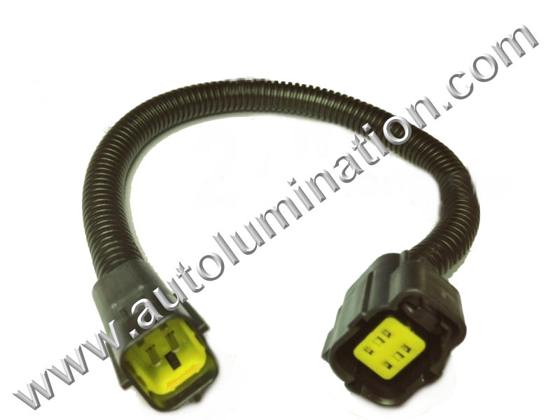 Infiniti G35 07-08 Rear Post Cat Oxygen O2 Sensor Extension Harnesses 24