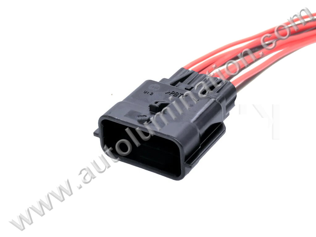 Pigtail Connector with Wires,,,,Yazaki,,E33D12,CET1218M,7282-8854-30,,Air Flow Meter,Blind Spot Collision Sensor,Body Junction,,Nissan, Infinity, Land Rover, Range Rover