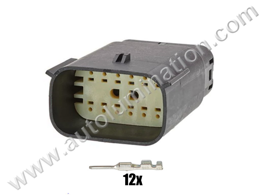 Connector Kit,,,,Molex,MX150,D11B12,CET1210M, CET1210M-2,33482-6201 33482-1201,,Turn Signal,Tail Lamp,Body Junction,,Jeep, Lincoln, Chevy, Ford, Buick
