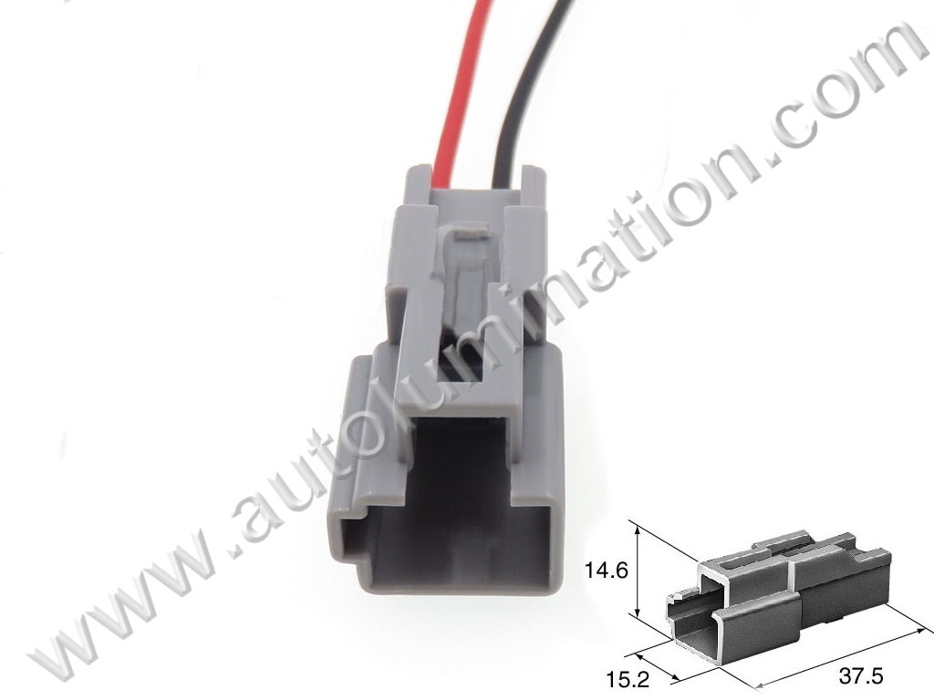 Pigtail Connector with Wires,,,,Sumitomo,,Y14C2,,6520-0549, 7282-1028,,Tail Light, Turn Signal, Astern Radar Plug,,,,Toyota, Lexus