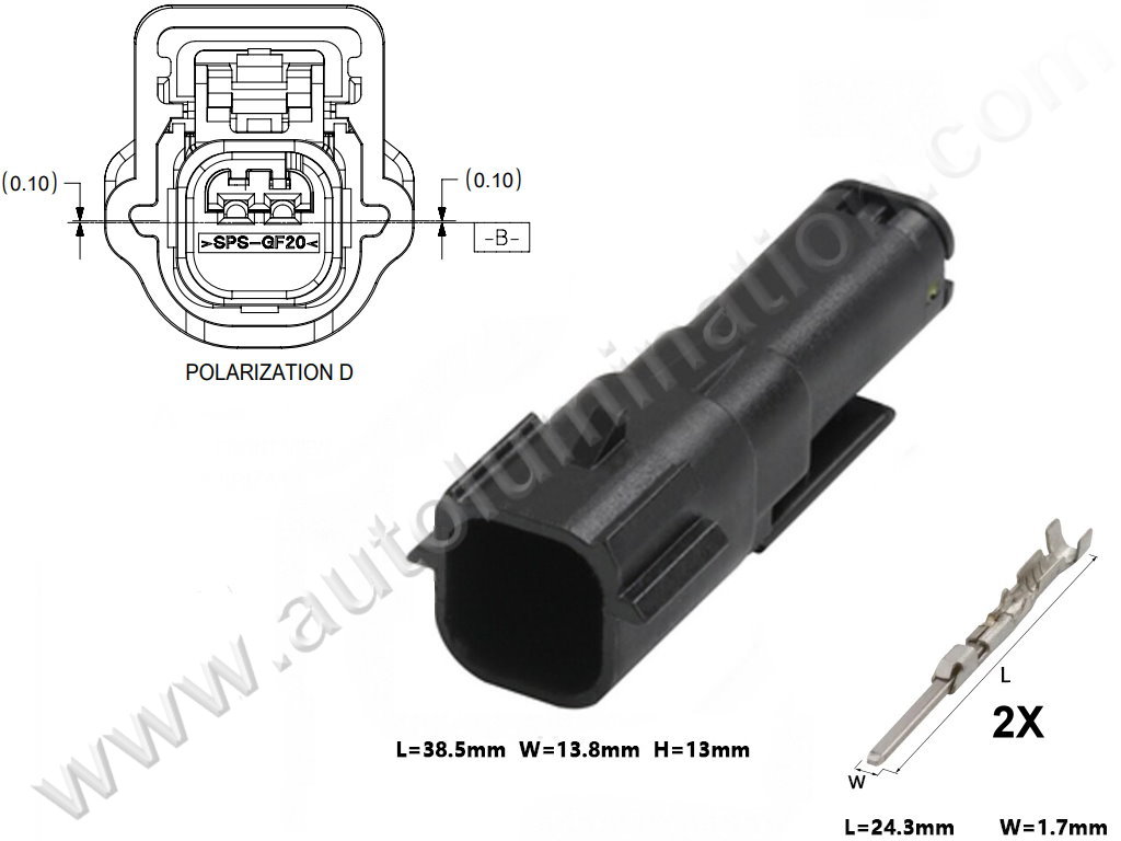 Connector Kit,,,,Molex,MX-64,B84A2 Male,,,,,,,,