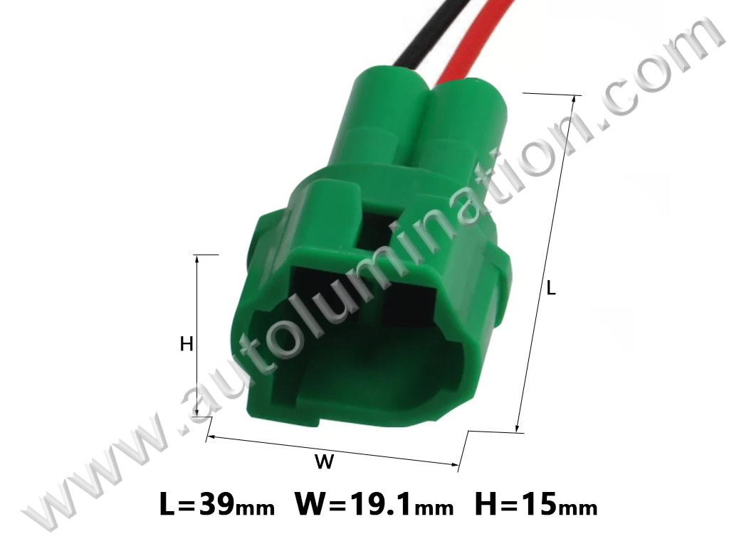 Pigtail Connector with Wires,,,,Sumitomo,MT090,,,6180-2591, ,, Tail Light, Fog Lamp,Kick Stand Sensor,,,Toyota, Lexus, Suzuki