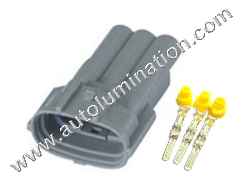 Connector Kit,3pin0027-m,,,Sumitomo,Y58A3,,,6188-0282, 90980-11348,,Headlight - Low & High Beam,Low HID Light Control ECU,AC Compressor,Inline To Front Park Sensor Harness,,Hyundai, Infiniti, Kia, Lexus, Nissan, Scion, Toyota, Saab, Suzuki, Audi