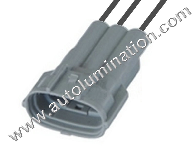 Pigtail Connector with Wires,3pin0027-m,,,Sumitomo,Y58A3,,,6188-0282, 90980-11348,,Headlight - Low & High Beam,Low HID Light Control ECU,AC Compressor,Inline To Front Park Sensor Harness,,Hyundai, Infiniti, Kia, Lexus, Nissan, Scion, Toyota, Saab, Suzuki, Audi