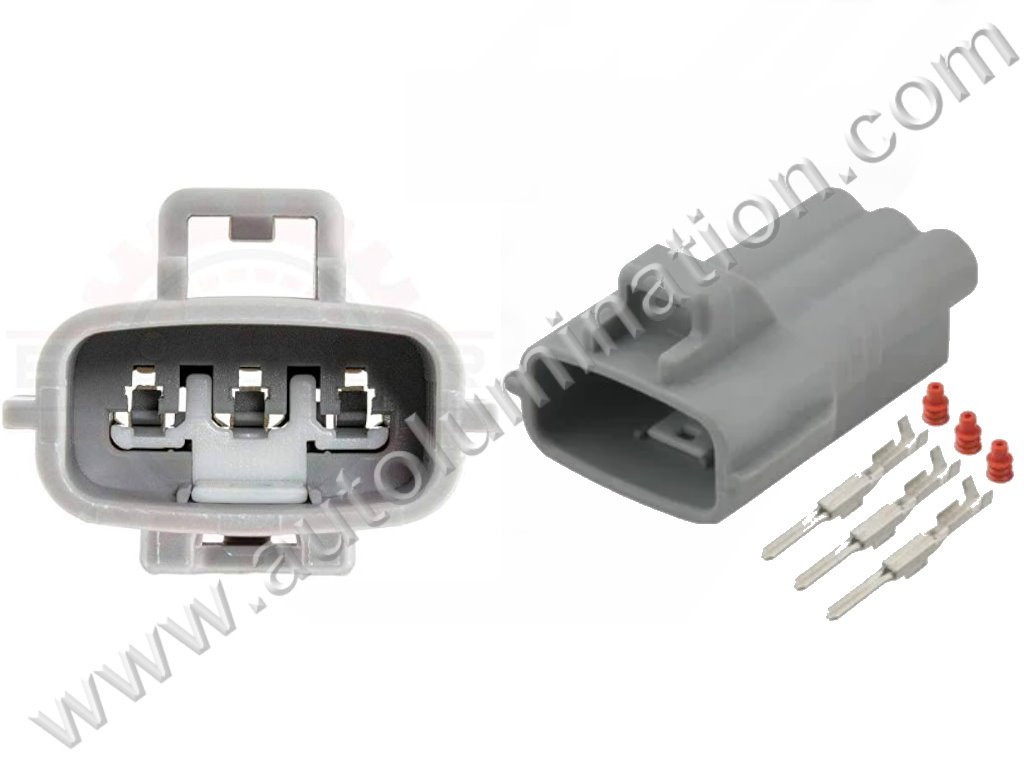 Connector Kit,3wirepig0085,,,,,Y210C3-Male,CE3007M,90075-60060, 90980-11607, 90980-11020,,Headlight - Parking/Turn light,Turn & Side Marker
,Stop & Marker Light,Headlight - Turn Signal,Acura, Honda, Lexus, Nissan, Scion, Toyota