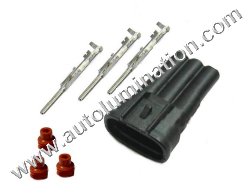 Connector Kit,,,,Sumitomo,,Y77B3,,90980-10841,,AC Pressure Switch, MAP Sensor,Vacuum Turbo Boost Sensor,TPS Throttle Position Sensor,,Toyota, Lexus, Scion