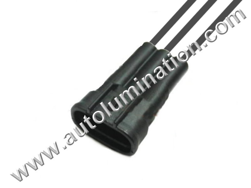 Pigtail Connector with Wires,,,,Sumitomo,,Y77B3,,90980-10841,,AC Pressure Switch, MAP Sensor,Vacuum Turbo Boost Sensor,TPS Throttle Position Sensor,,Toyota, Lexus, Scion