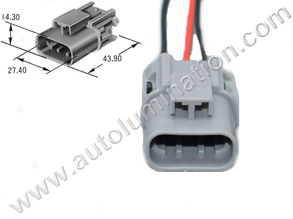 Pigtail Connector with Wires,Coil0009,410Pin0038-Male,,,Yazaki,,,, CI-IGN300,7223-1834-40,MG641263-4,,Ignition coil,O2 Oxgen Sensor,,,Nissan 300ZX, Infinity