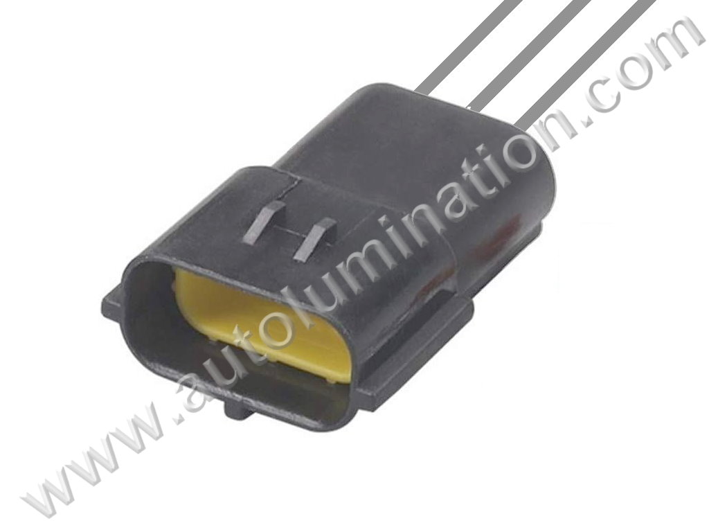 Pigtail Connector with Wires,73l0014,,,TE Connectivity,Tyco,Amp,B27B3,,,F81Z-10346-EARM,5715PT, WPT118, 1P1243, PT5751,184038-1,,Alternator,Brake Fluid Level Sensor,,,Ford