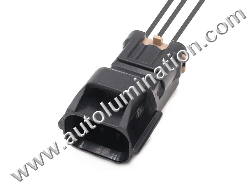 Pigtail Connector with Wires,,,,Yazaki,E62A3-Male,,,7283-8730.-30,,Auto Speed Wire Connector EVO Mivec Camshaft Sensor,,,,Mitsubishi