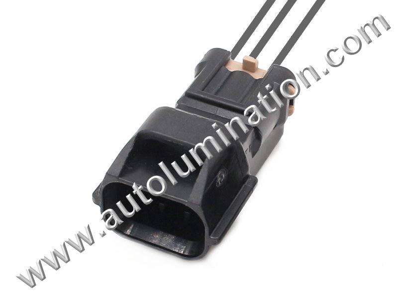 Pigtail Connector with Wires,,,,Yazaki,,E62A3-Male,,7283-8730.-30,,Auto Speed Wire Connector EVO Mivec Camshaft Sensor,,,,Mitsubishi