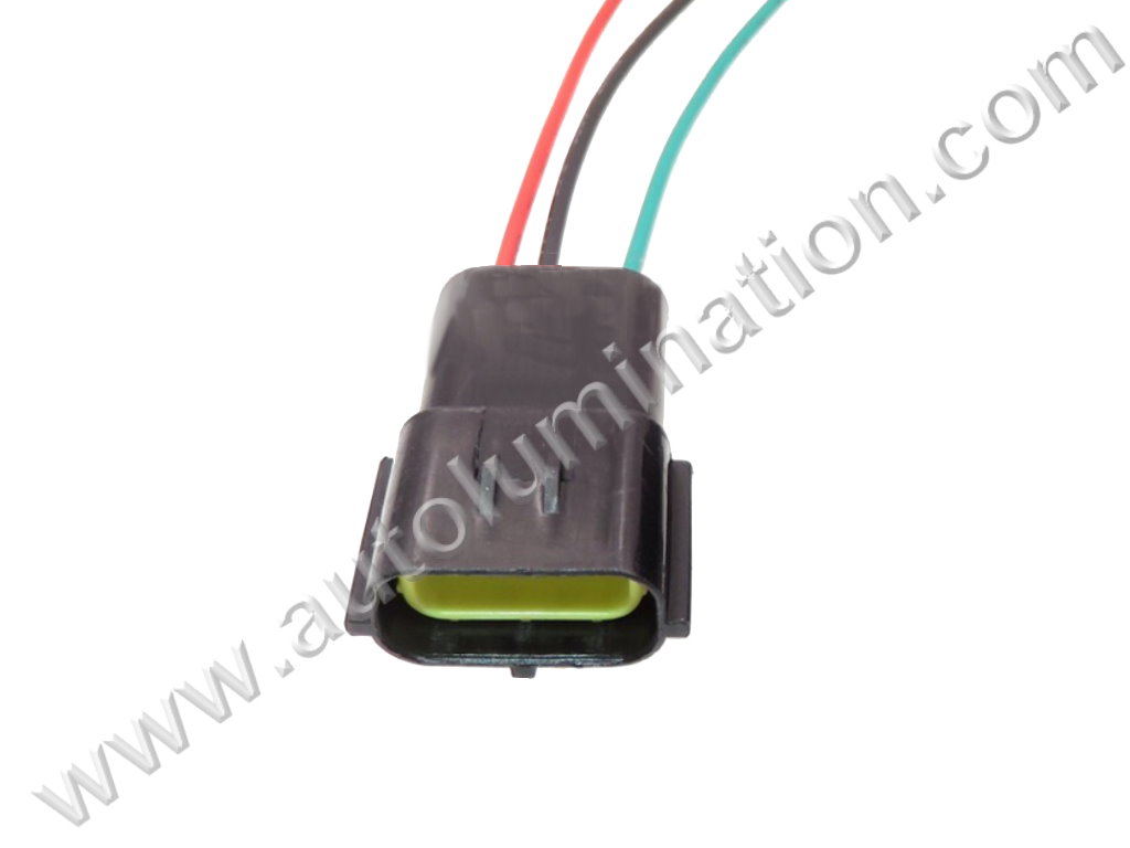 Pigtail Connector with Wires,,,,TE Connectivity,Tyco,Amp,A26E3-Male,,,1JZ-GTE 2JZ-GTE,174357-2,368523-1,174359-2,,TPS, Throttle Sensor,Brake Fluid Sensor,Canshaft Position Sensor,,Toyota, Lexus, Volvo, Land Rover