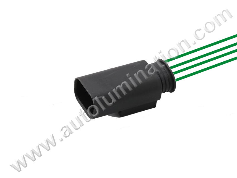 Pigtail Connector with Wires, , , , Tyco-Amp, , L84A4, , 1-967584-3