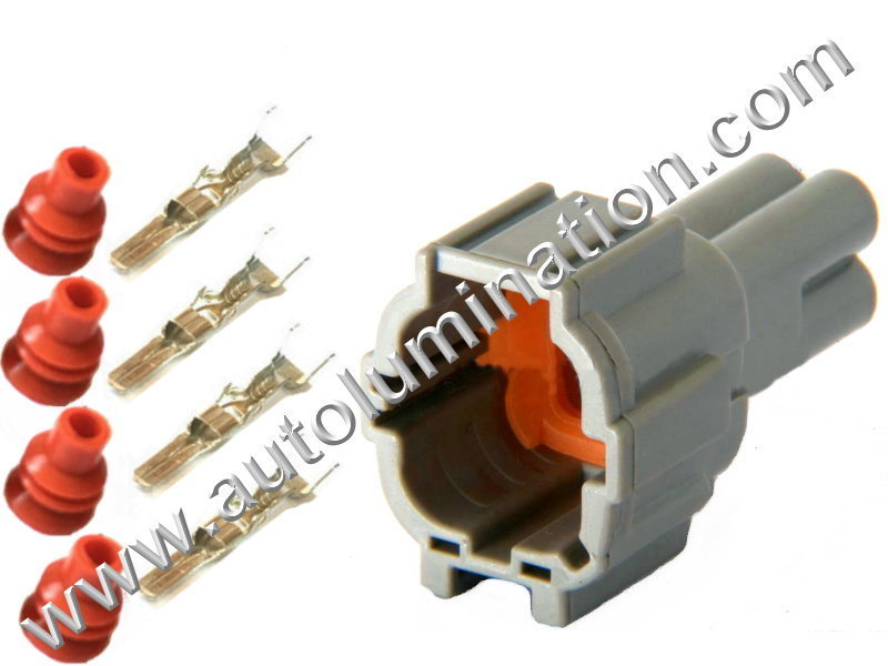 Connector Kit,,,,Sumitomo,,F72B4,CE4014M,6188-0558,,Fog Light (To Fog Light Extension),Turn Signal/Parking Light - Front,DRL,Radiator Cooling Fan
,Infiniti, Nissan, Subaru, Scion