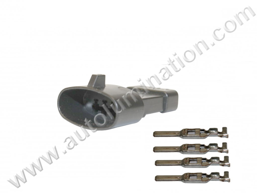 Connector Kit,WPT-207,,Mates with WPT-207,,,,,Mates with 3U2Z-14S411-ACA,,,Mass Air Flow (MAF) Sensor,,,,Ford