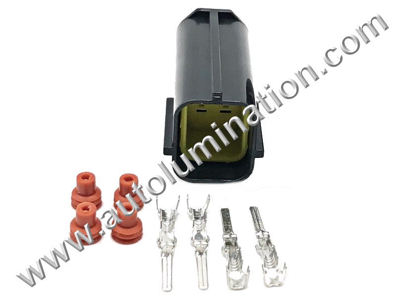 Connector Kit,,,,Tyco-Amp,Econoseal,H42B4,CE4016M,174259-2,ckk7042-1.8-11,Coolant Temperature Sensor,Oxygen O2 Sensor,,,Hyundai, Kia, Mazda, Nissan, Infinity