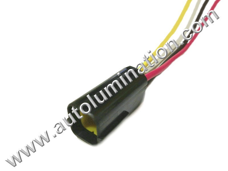 Pigtail Connector with Wires,,,,Tyco-Amp,Econoseal,H42B4,CE4016M,174259-2,ckk7042-1.8-11,Coolant Temperature Sensor,Oxygen O2 Sensor,,,Hyundai, Kia, Mazda, Nissan, Infinity